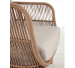 Fauteuil Catalina - corde - bois massif d'acacia