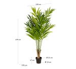 Plante artificielle Palmera en bambou de 170 cm