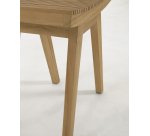 Repose-pieds Vicentina en bois de teck massif