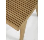 Repose-pieds Vicentina en bois de teck massif