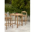 Table Sori en bois d’acacia 78 x 78 cm