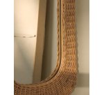 Miroir en rotin Zilna 38 x 59 cm
