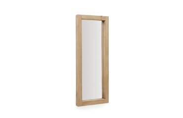 Miroir Maden en bois avec finition naturelle  50 x 120 cm