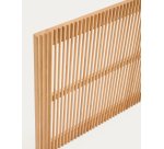 Cabecero Beyla de madera maciza de fresno para cama de 160 cm