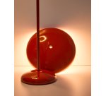 Lampe de table portable Porte en aluminium rouge