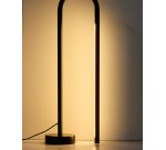 Lampe de table Bow en aluminium noir