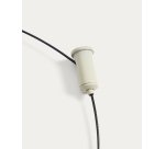 Suspension portable Porte en aluminium gris clair Ø 16 cm