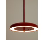 Suspension portable Porte en aluminium rouge Ø 16 cm