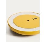 Lampe de table portable Porte en aluminium jaune