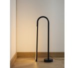 Lampe de table Bow en aluminium noir