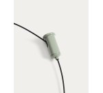 Suspension portable Porte en aluminium vert clair Ø 16 cm