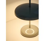 Lampe de table portable Porte en métal vert clair