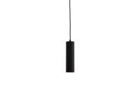 Andia aluminium ceiling lamp with black painted finish