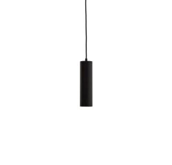 Andia aluminium ceiling lamp with black painted finish