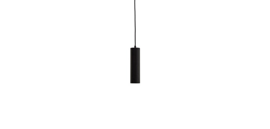 Suspension Andia en aluminium avec finition peinte noire
