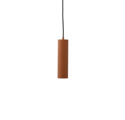 DE_Suspension Andia en aluminium avec finition peinte terracotta