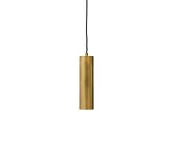 Andia aluminium ceiling lamp with gold painted finish