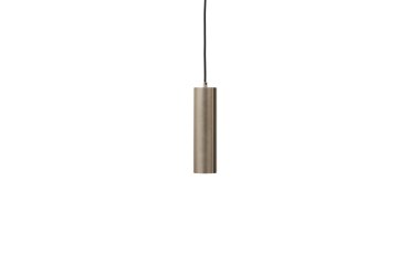 Suspension Andia en aluminium avec finition peinte argent brossé