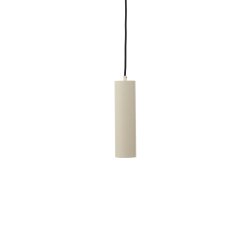 Lampada da soffitto Andia in alluminio verniciato beige