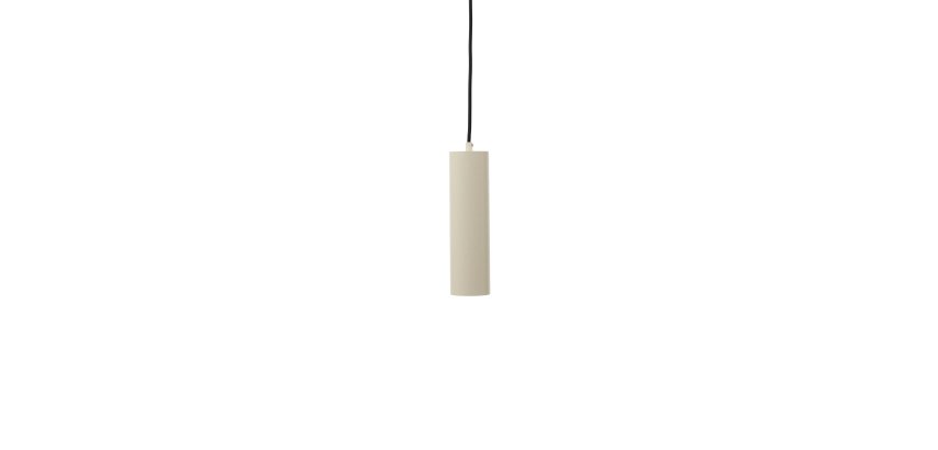 Andia aluminium ceiling lamp with beige painted finish