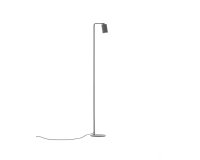 Lampadaire Manie en métal avec finition effet fonte noire