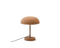 Lampe de table Arinda en terre cuite