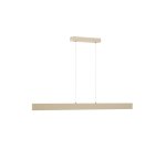 Plafonnier Boadella en aluminium finition peinte beige