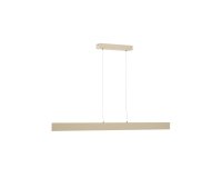 Plafonnier Boadella en aluminium finition peinte beige