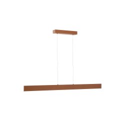 DE_Plafonnier Boadella en aluminium finition peinte terracota