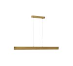 Plafonnier Boadella en aluminium finition peinte dorée