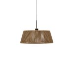 Aldet ceiling lampshade in beige mottled rope cord Ø46cm