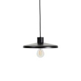 Suspension Nuvira en métal noir satiné