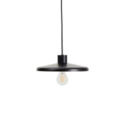 Suspension Nuvira en métal noir satiné