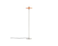 Piantana Nuvira in metallo spazzolato arancione