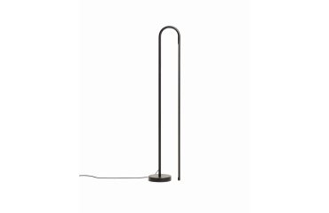 Lampadaire Bow en aluminium noir