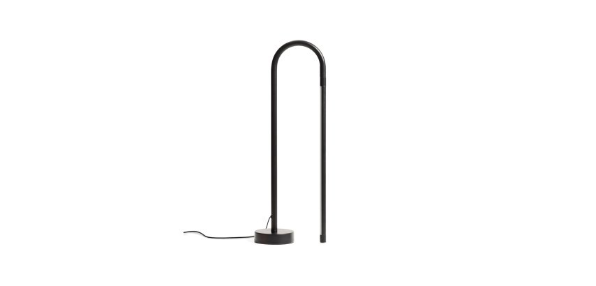 Lampe de table Bow en aluminium noir