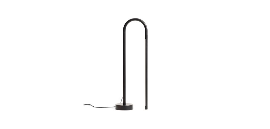 Lampe de table Bow en aluminium noir