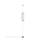 Plafonnier Bow en aluminium noir Ø 16 cm