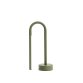 Lampe de table portable Bow en aluminium vert