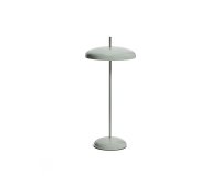 Lampe de table portable Porte en métal vert clair