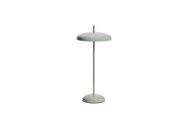 Lampe de table portable Porte en métal vert clair