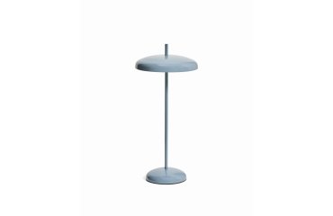 Lampe de table portable Porte en aluminium bleu