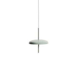 Porte light green aluminium portable ceiling lamp Ø 16 cm