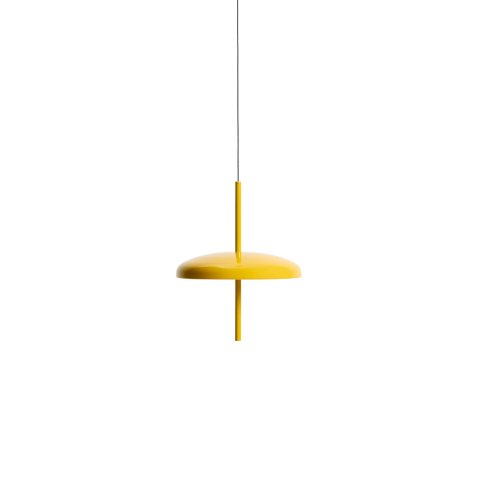 Suspension portable Porte en aluminium jaune Ø 16 cm