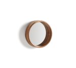 Miroir Berale en bois d’acacia Ø 30,5 cm