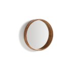 Miroir Berale en bois d’acacia Ø 49,5 cm
