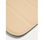 Coussin de chaise Sindera beige 45 x 43 cm