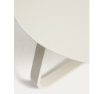 Tamaris ecru aluminium outdoor coffee table Ø80cm