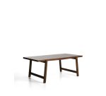 Tavolo da esterni Itani in legno massiccio di acacia 200 x 100 cm FSC 100%