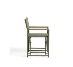 DE_Chaise pliable d’extérieur Tisno en aluminium vert et textilène vert